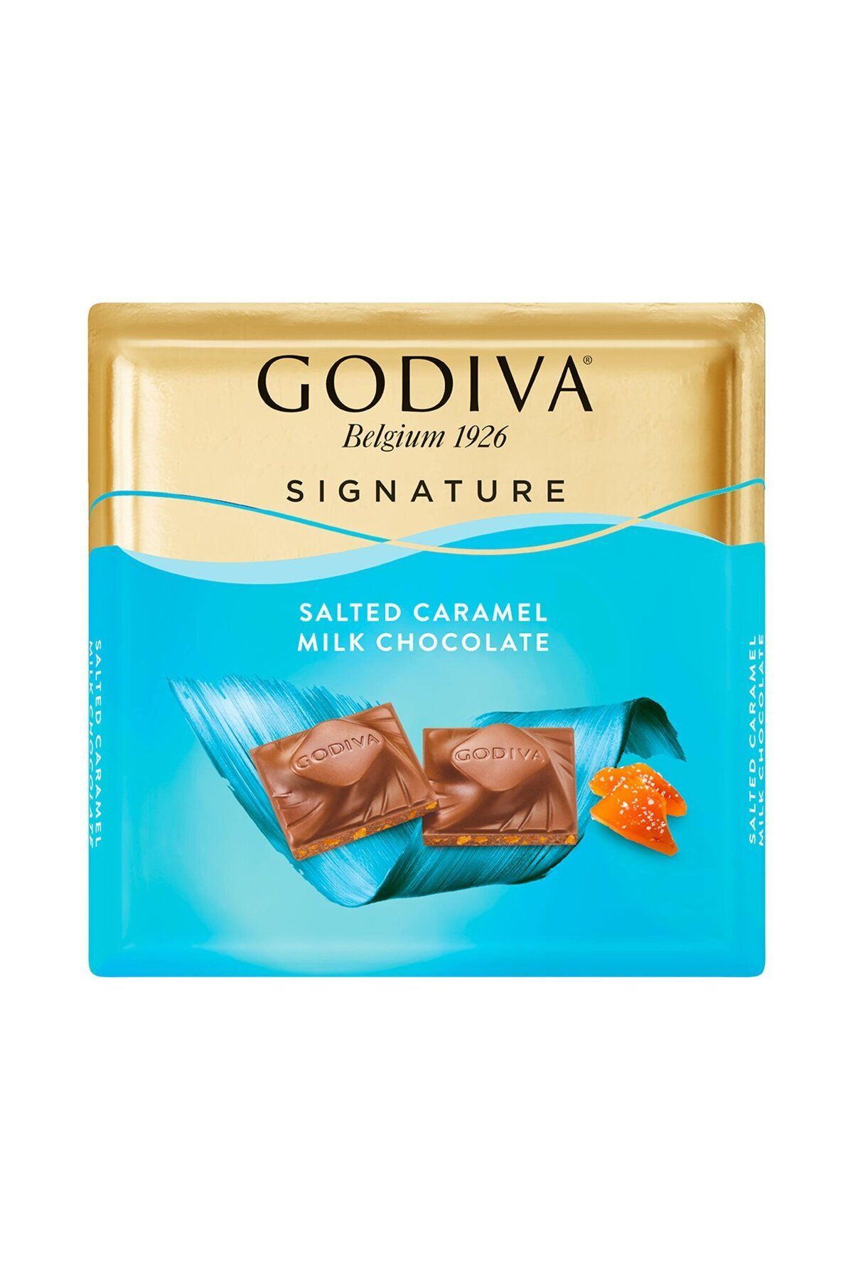 Tuzlu Karamelli Sütlü Çikolata Kare 60g x 6 adet