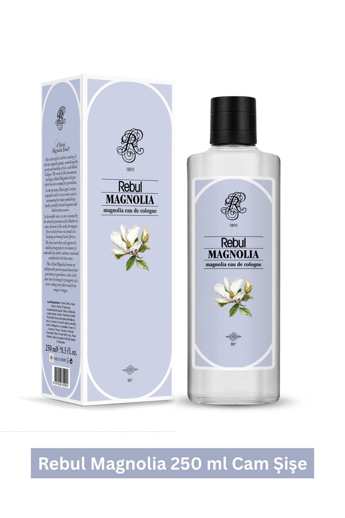 MAGNOLİA Manolya Kolonya 250 ml Cam Şişe