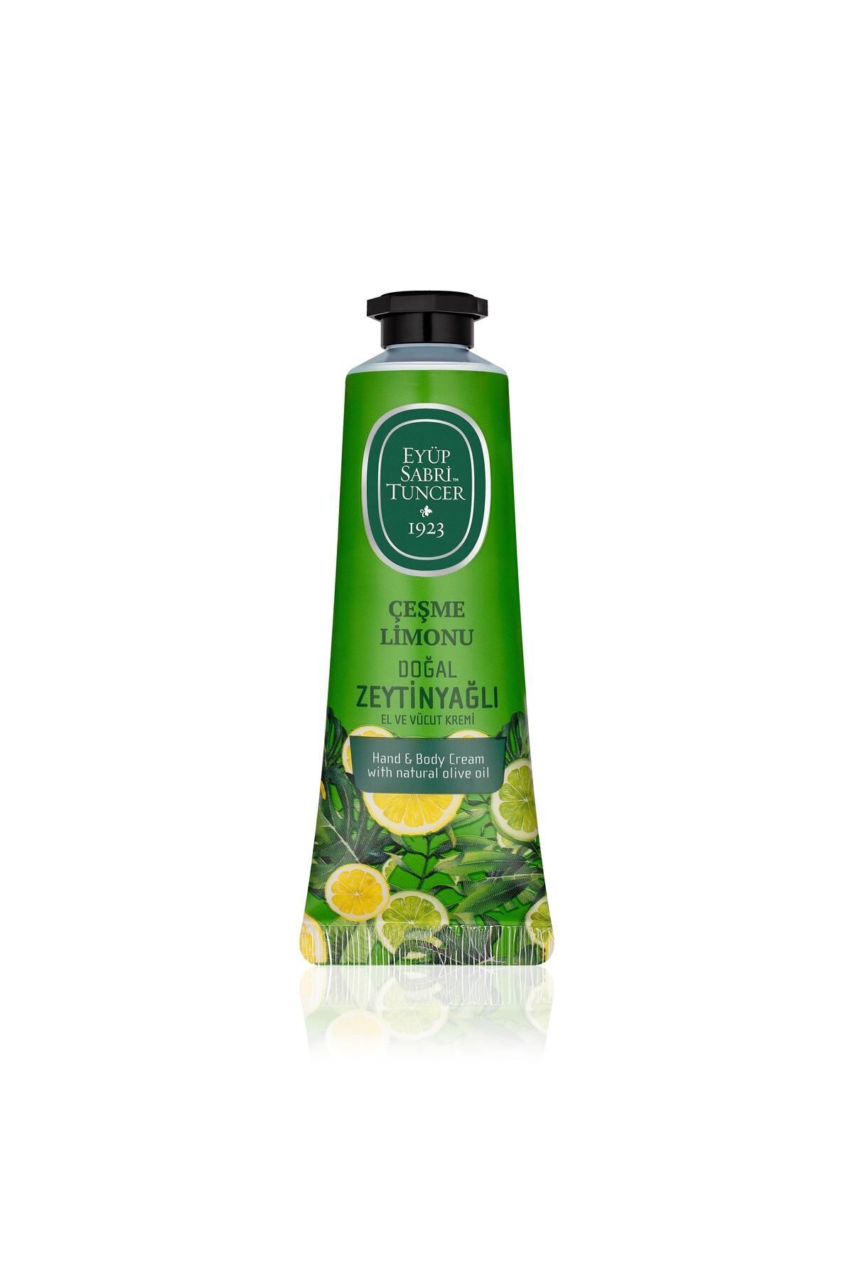 Çeşme Limonu Doğal Zeytinyağlı El ve Vücut Kremi 50 ml