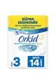 ( 3 ADET ) Orkid Extra Hassas Koruma Dörtlü Hijyenik Ped Gece 14'lü (Boy 3)