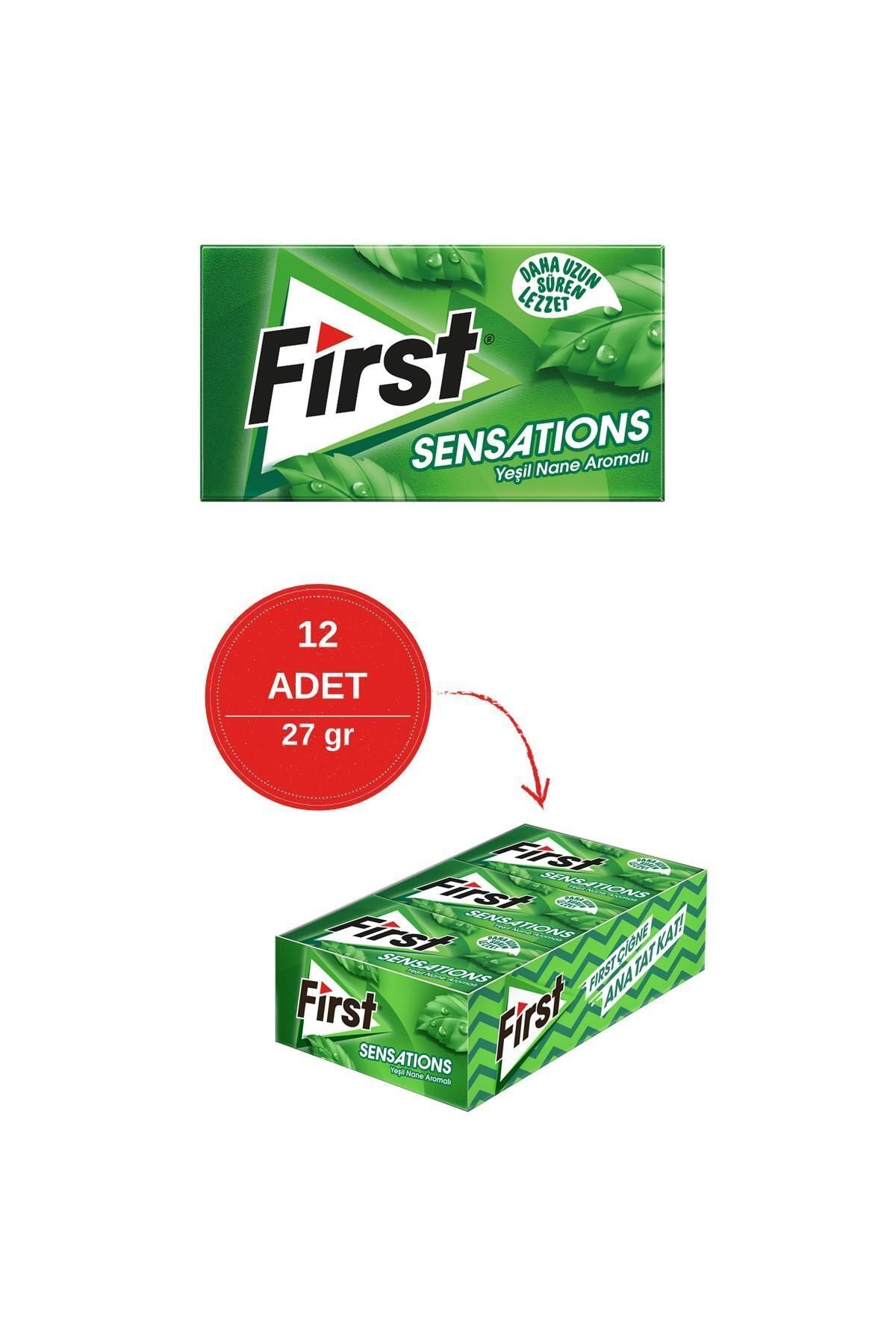 Sensations Yeşil Nane 27Gr 12 ADET