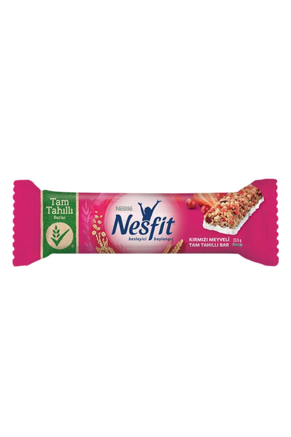 Kırmızı Meyveli Tam Tahıllı Bar 23,5 Gr 16'lı Paket