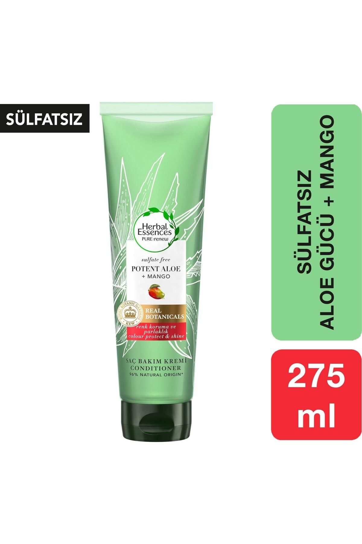 Saç Kremi Sülfatsız Aloe Mango Özlü 275 ml