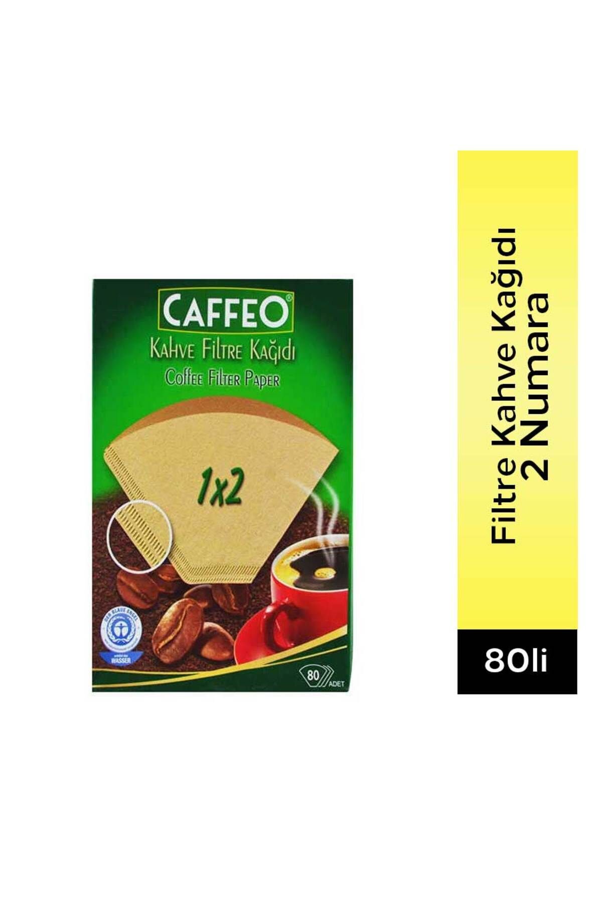 1x2 Kahve Filtre Kağıdı 80 Adet