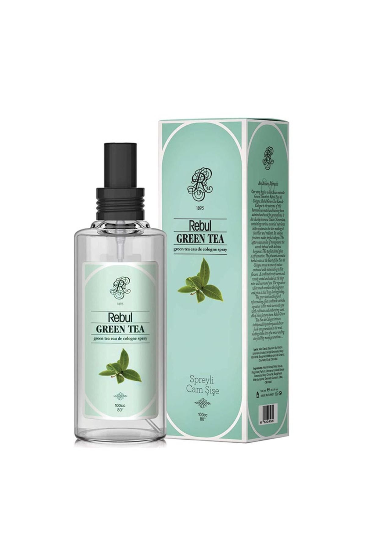 Green Tea 100 ml Spreyli Kolonya,Greentea